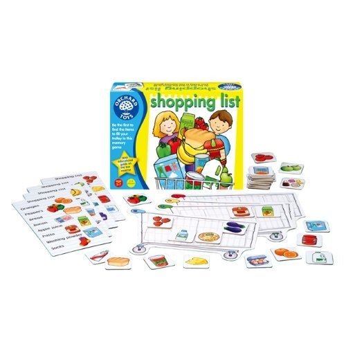 Shopping List Memory Game