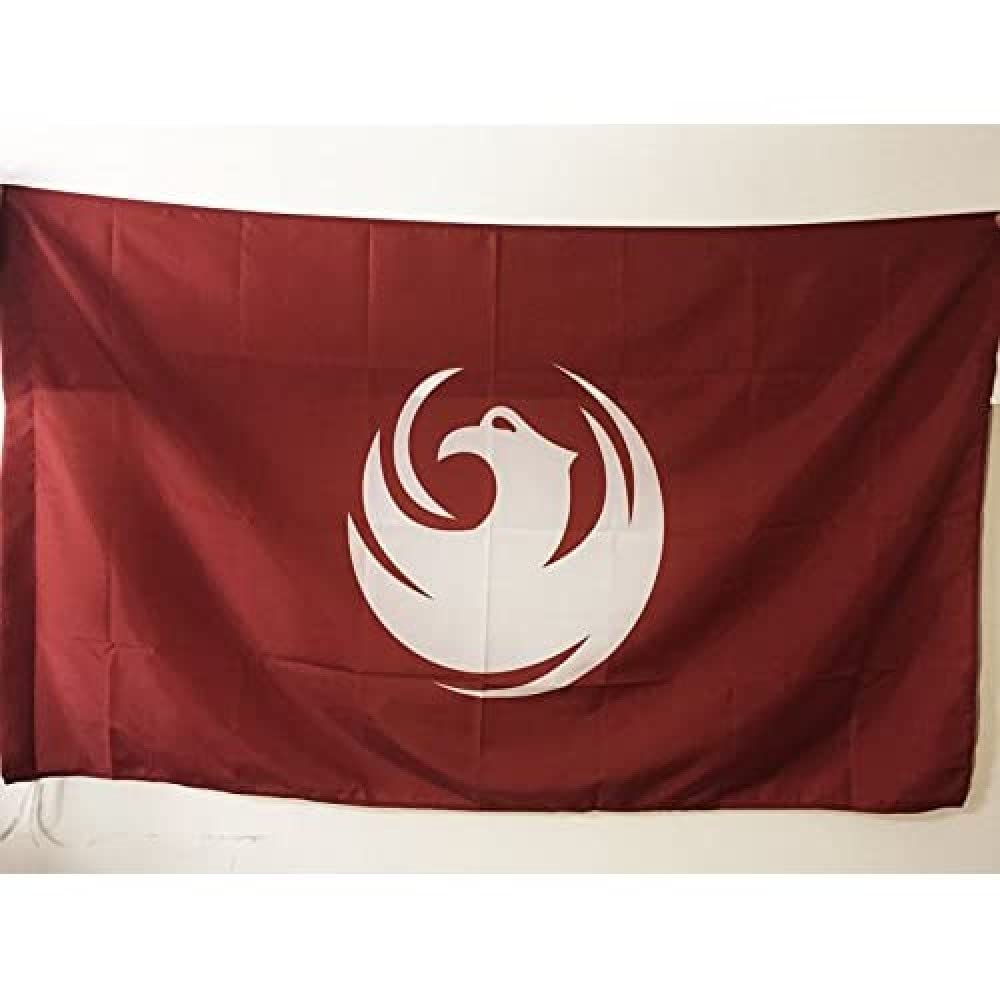 AZ FLAG - Phoenix Flag - 3x5 Ft - Phoenix city Banner with Sleeve - 100% Polyester - Fade Resistant - Vivid Colors - 3' x 5' Feet - 150x90 Cm
