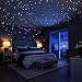 Glow In The Dark Stars Stickers, 504 Adhesive Dots and Moon for Starry Sky, Perfect For Ceiling in Bedroom, Glow Party ,Wall Decals ,by LIDERSTAR .