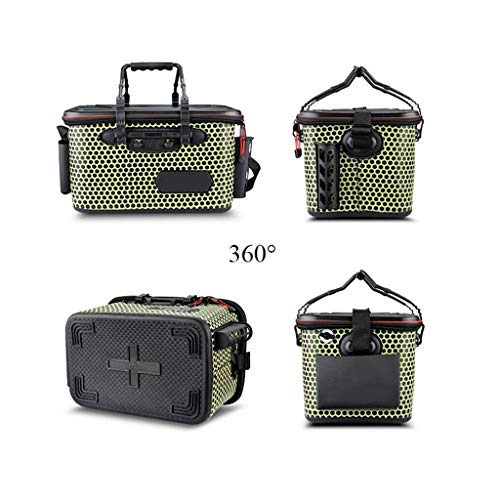 BYDBNR Angelkasten, Wasserdichtes Fischerbecken Aufbewahrungsbox for Fanggeräte Multifunktionsfischereiausrüstung, Die… – Bild 4