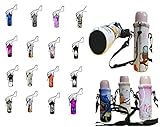 iColor Water Bottle Carrier , Water Bottle Holder 1L (1000 Milliliter) w/Adjustable Shoulder strap,Sling insulated Outdoor Sports Water Bottle bag Case Pouch Cover,Fits Bottle Diameter less 2.75