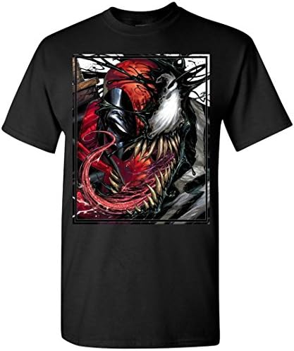 Venom vs Deadpool Graphic T-Shirt