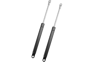 ARISELIFT 10 Inch 45Ib/200N/20kg Gas Springs, 10" Gas Struts Hydraulic Lift Support Toolbox Storage Box Window, 2 Pcs, Black