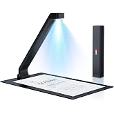 JOYUSING Scanpad100 Pro 16MP Portable Document Scanner, USB Document Camera, 1s Per Scan, OCR Text Recognition, AI Enhancement, Capture Size A4, Folds to Go, Support Win &amp; Mac (Not for Books)