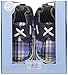 Robeez Connor Soft Sole Crib Shoe (Infant), Plaid Multi, 6-12 Months M US