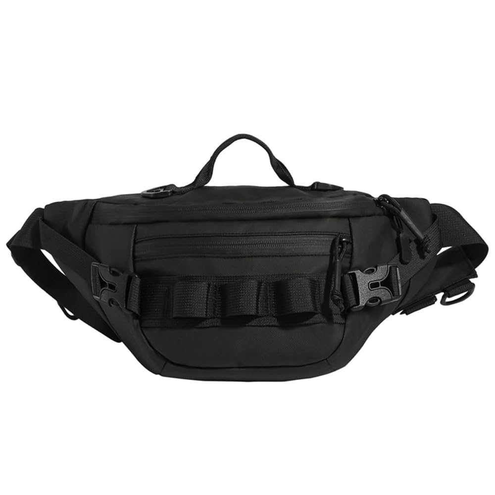 Portable Fishing Waist Bag, Fishing Tackle Bag Utility Fanny Pack for Cycling Hiking Trekking Hunting Fishing