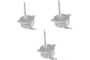 CHANCS TYC40 DC Synchronous Electric Motor 12V 5RPM Shaft 4.6cm Small Gear Motor (3PCS)