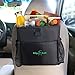 Big Ant Waterproof Car Trash Bag for Little Leak Proof – Car Garbage Bag with Side Pocket(Black)