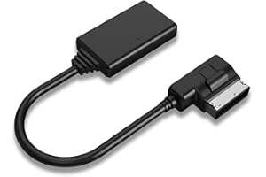 CAJECT Bluetooth Car kit Compatible with Mercedes Benz Media Interface AUX Wireless Adator,Compatible with Smartphones Such as Apple and Android Play HiFi Music