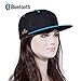 Zibaar Latest Bluetooth V4.1 Bluetooth Hat, Bluetooth Baseball Cap,Bluetooth Beanie Hat Combined with Bluetooth Earphones and Microphone, Hands Free Talking - Black&Blue