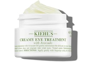 Kiehl's Avocado Eye Treatment, Nourishing and Hydrating Eye Cream, Avocado Oil and Caffeine to Energize and Invigorate Dry, T