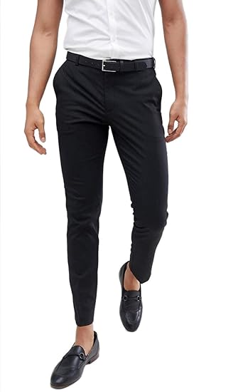 mens skinny smart pants