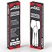MEKBOK Silicone Spatula Set - 3-Piece Rubber Spatulas Silicone Heat Resistant 600°F for Everyday Task - Seamless Design Kitchen Spatulas for Nonstick Cookware - Silicone Kitchen Utensils Sets