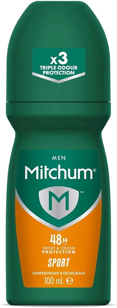 Mitchum Men Sport 48HR Roll-On Antiperspirant Deodorant 100ml