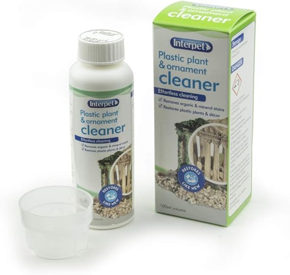 Aqua Essentials Interpet Plastic Plant and Ornament Cleaner for aquariums 100ml Amazon.co.uk
