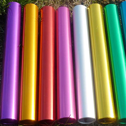 Pena 3Pcs Relay Baton Track Baton Aluminum Field Race Batons Running Baton for Outdoor Field Race Tools(Pink) - Thumbnail 3