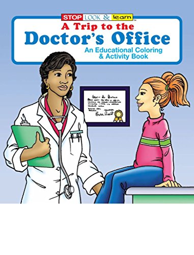 A Trip to the Doctor's Office Kid's Coloring & Activity Book in Bulk (25-pack)