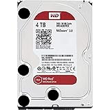Western Digital Red 4TB NAS Hard Disk Drive - 5400 RPM Class SATA 6 Gb/s 64MB Cache 3.5 Inch - WD40EFRX