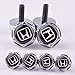 4 Pcs Separate Chrome LICENSE PLATE FRAME Bolt Screws For Honda New