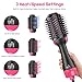 Hair Dryer Brush, Bongtai Hot Air Brush One Step Hair Dryer & Volumizer 3 in 1 Hair Dryer Brush Styler for Rotating Straightening, Curling, Salon Negative Ion Ceramic Blow Dryer Brushthumb 4