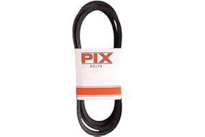 PIX V-Belt A35K, Aramid-Corded Blue Kevlar® V-Belt, 1/2" x 37" OC – Lawn Mower Belt, Kevlar Replacement V-Belts for Lawn & Garden Machinery, Riding Lawn Mower Parts, Accessories, & Tractor Parts