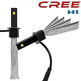 QuakeWorld H1 LED Headlight Bulb 5000LM 6500K Philips Led Headlight Conversion Kit Fit Honda BMW Audi Acura Kia Lexus Nissan Volkswagen