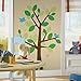 RoomMates RMK1319GM Dotted Tree Peel and Stick Wall Decals , Green