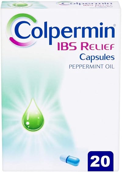 Colpermin IBS Relief Peppermint Oil Capsules Pack of 20