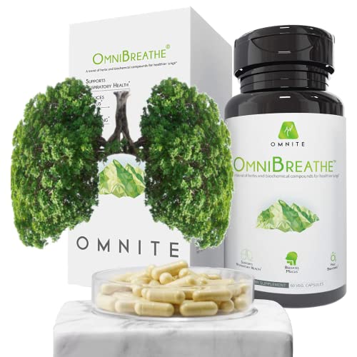 OMNIBREATHE Fast Acting Lung Cleanse & Detox,Restore Fresh Deep Breathe for Smokers to Reduce