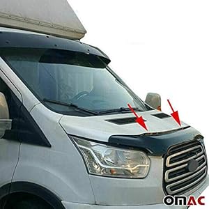 Kap Deflector Insect en steen Chip bescherming voor Ford Transit 2014-2022