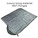 Sunflower Musk 4 Season Wearable Sleeping Bag – Arm Openings and Feet Extensions – Great for Camping, Outdoor, Sleepover, Hiking – Portable and Lightweight – Premium Acrylic Fiber Filling (Adult)thumb 3