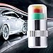 EFORCAR Car Tire Air Pressure Monitor Valve Stem Caps, Auto Wheel Sensor Indicators Alert Metal for Cars, Bikes and Motors - 4pcs/Set 2.2 BAR 32 PSI