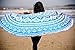 Folkulture Set of 2 Ombre Mandala Round Tapestry Hippie Indian Mandala Roundie Picnic Table Cover Hippy Spread Boho Gypsy Cotton Tablecloth Beach Towel Meditation Round Yoga Mat-72