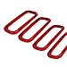 RED Front Grille Inserts Cover Trim Frame,ABS Decoration Cover for Renegade 2016/2107/2018 (7Pcs)