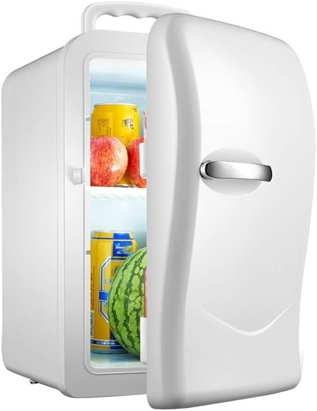 YYDIANZI Portable Compact Personal Fridge Cools20l Mini Refrigerator Single Core Refrigeration Car Cooler 12v110v~220vPortable FreezerWith Handle Design Suitable