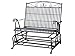 International Caravan Outdoor Double Patio Glider