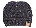 FUNKY JUNQUE's CC Confetti Knit Beanie - Thick Soft Warm Winter Hat - Unisex