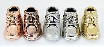 pewter baby shoes