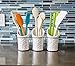 ienjoyware Kitchen Tool Crock (4 Pieces) - 3 Ceramic Utensil Holders (4