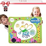 Amarey Doodle Draw Mat - Colorful Magic Water Painting Mat 3 Magic Pen, 39