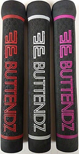 Buttendz Fusion Z Hockey Stick Reusable Shaft Grip Plug No More Tape Black w Red