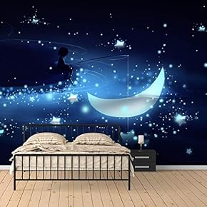 Wall Mural Dream World Removable Wallpaper Wall Sticker for Bedroom Living Room - 66x96 inches