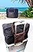 CAREMORE Unisex's Lightweight Foldable Waterproof Duffel Travel Bag Luggage Bag Large Capacity Brown