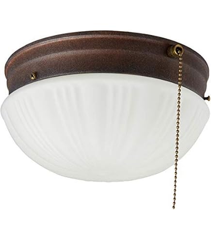 Westinghouse 2-Light Indoor Flush-Mount Ceiling Fixture With Pull Chain – White Glass, Incandescent, 120V