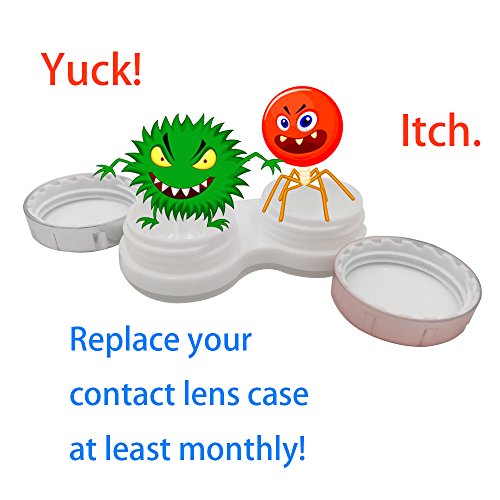 4 Contact+Lens+Case+Portable+Travel