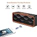 Wireless Bluetooth Speaker, Emopeak S1 Outdoor Portable Stereo Speaker with HD Audio and Enhanced Bass, Built-In Dual Driver Speakerphone, Bluetooth 4.2, Handsfree Calling, FM,TF Card Slot