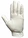 FINGER TEN Golf Gloves Men Left Right Hand Rain Grip Value 3 Pack, All Weather Durable Grip Size Small Medium Large XL White Black Blue Red Brown (Black, Large, Left)