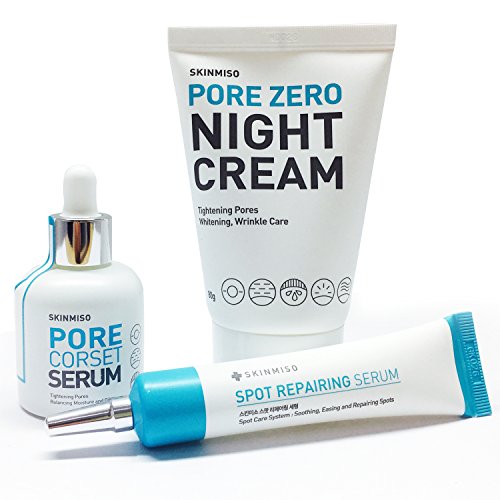 [SKINMISO-KOREA] SET - Pore Corset Serum 30ml + Pore Zero Night Cream 80g + Spot Repairing Serum 30ml