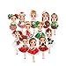 Christmas Limited Edition 12 Cute Doll Girls 7 Inch Exclusive Collection - Perfect Christmas gift for your loved ones