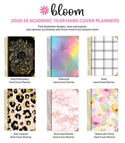 image for bloom daily planners 2018-2019 Academic Year HARD COVER Day Planner - 